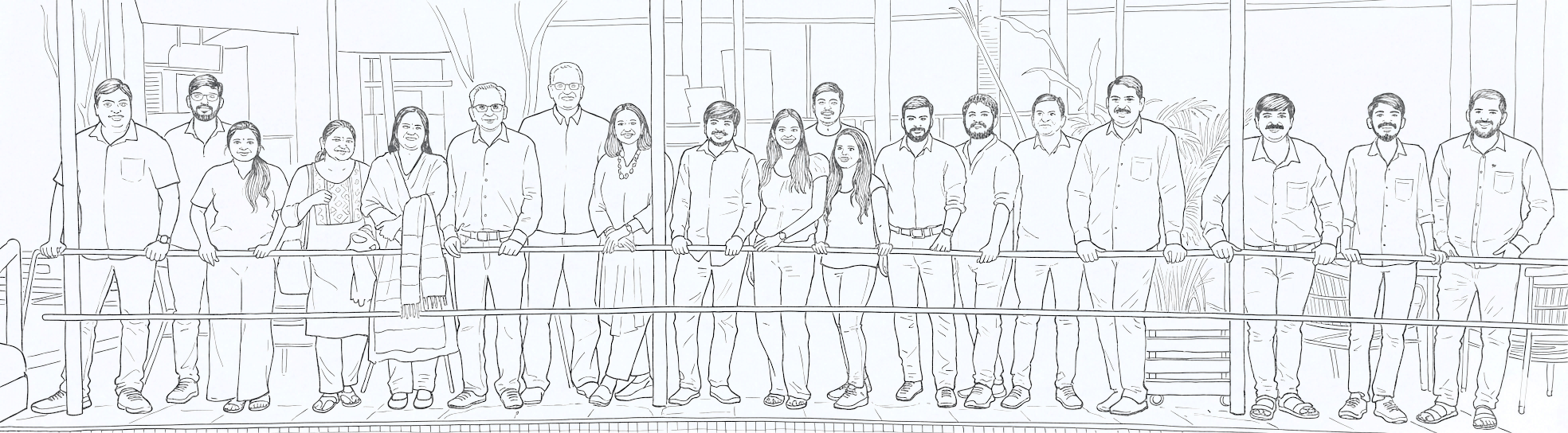 Arkimetrix Team - Line Art